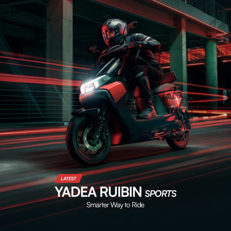 Yadea Ruibin electric scooter for Canada